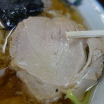 そばの店 ひらま - 中華そばのチャーシュー