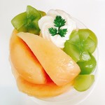 タカノフルーツパーラー - 美しいつやつやの果物たち