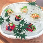 宮川町　水簾 - 先付　涼やかです！