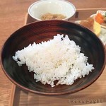 宮川町　水簾 - 食事 1　ご自慢の釜炊きご飯