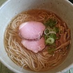 らぁ麺や 汐そば雫 - 汐そば(760円)・・・素晴らしい