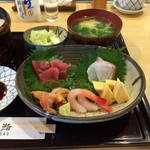 喜久鮨 - 江戸前ランチのお刺身