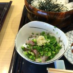 喜久鮨 - アジのたたき