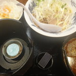 Sasakiya Akita Honten - 魚ってりつけ麺あとめしセット（麺２００ｇ）