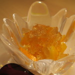 やなぎ澤 - 紅まどんなきんかんの和三盆ゼリーがけ