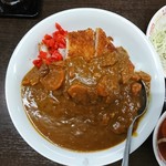 三幸苑 - 2017年8月　カツカレー　850円