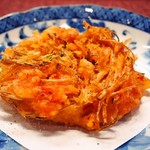 すし豊 - 桜海老かき揚げ