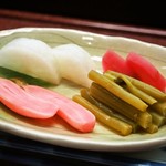 すし豊 - お漬物