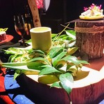 レスト ケイ ヤマウチ - お部屋を移動して森をイメージしたお料理……♪