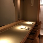 黒門町 紋屋 - カウンター