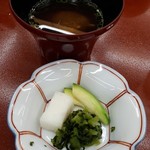 葉渡莉 - 汁物・香物