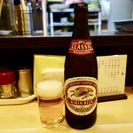 西井のやき鳥一番 - ［2017/07］瓶ビール・キリンクラッシックラガー(500円)