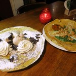 THE PANCAKE BAKERY - 3人で2種を注文。