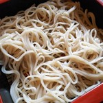 蕎麦處家福 - 白っぽくてコシは控え目です