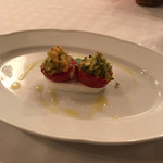 トラットリア トマティカ - 水牛のモッツァレラとトマトのグラタン