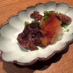 お数家いしかわ - 鮪ほほ肉の塩焼き