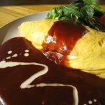 カフェ　アインシュタイン - 一番人気のオムライス美味しい。