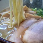 らーめん侘助 - 塩らーめんの麺