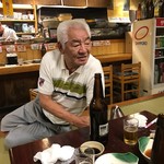 奥ながら - ケンさんは‥こちらの常連さん（写真撮影 無許可★笑）