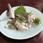 奥ながら - 鯵のお刺身