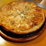 韓国風居酒屋コンベ - 海鮮チヂミ