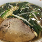 徐福大飯店 - 鶏ガラ醤油ラーメンですね