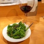 ヘッポコ - サラダ＆グラスワイン