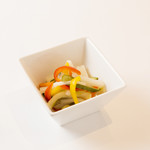 炭焼牛タン Factory ISM - 自家製ピクルス