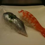 天神屋 - イワシとエビ