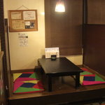 チヂミが自慢の韓国料理居酒屋 おんどる - 仕切りのある座敷でゆっくりとおしゃべり♪