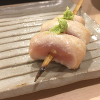 焼鳥 おみ乃 - ささみのアップ