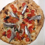 いわしが乗ってる