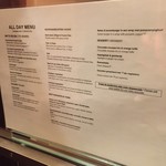 Sports&Mediabar - 店頭メニュー①。