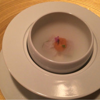 Recette - 桜チップで炙った ハモ
                フタを開けると煙が！