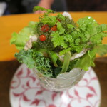 うなぎ屋酒坊・画荘 越後屋 - 29年8月　鰻バラサラダ仕立て