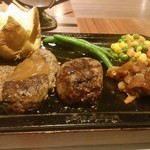 ハングリータイガー - オリジナルハンバーグステーキ。