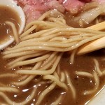 さんじ - 浅草開化楼の低加水麺