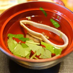 炭火焼うなぎ 東山物産 - 肝吸い