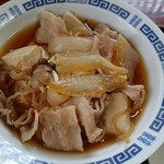 天国食堂 - 甘めでやさしい味付けの肉豆腐