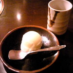 牛幸 本店 - 食後のシャーベットでさっぱり