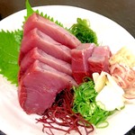 十八番 - カツオのお刺身。