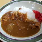 北海道がんセンター 地下食堂 - セットのカレーです。