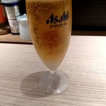 麺屋百式 - グラスビール