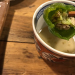 居酒屋　ちょーちょ - まるごと！冷やしピーマン をがぶり！