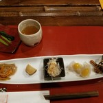 梵保庵 - 先付け