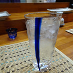 すし処みうら - 焼酎。名前は…(^^;;