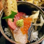 一の○ - ミニ海鮮丼