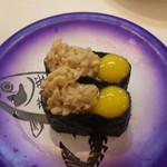 回転寿司すノ家 - うずら納豆