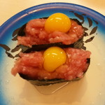 回転寿司すノ家 - うずら鉄火