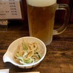 ぼん蔵 - ビール＆お通し